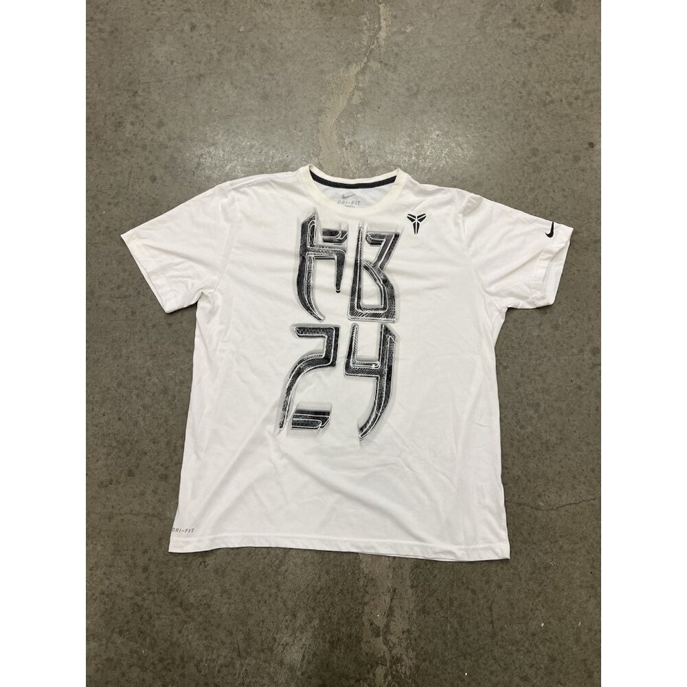 Nike Kobe 24 mamba white tee Size X-Large